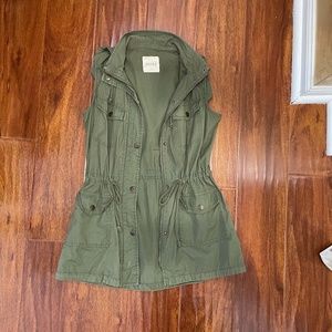 Olive Green Vests - Size XS